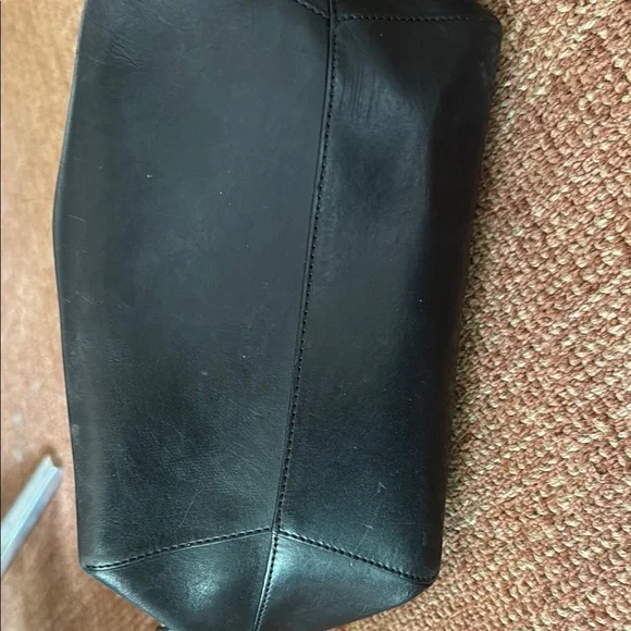 Mansur Gavriel Black Leather Shoulder Bag - Picture 7 of 7